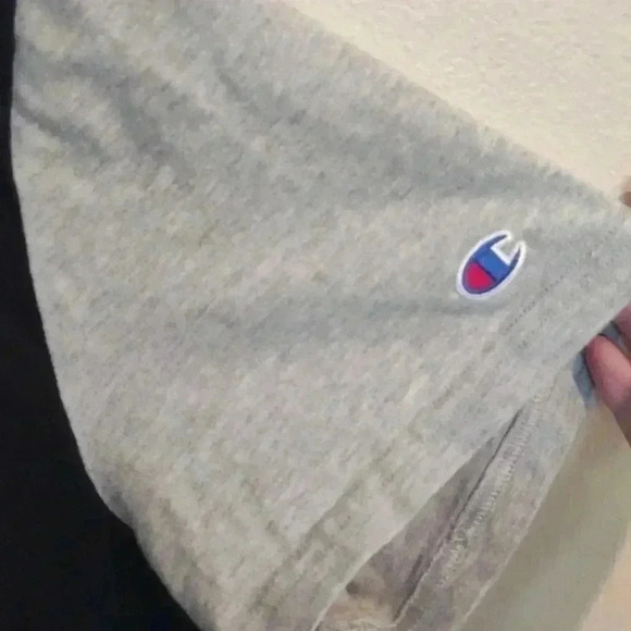 Men's‎ Champion T-shirt black size large - Picture 4 of 6